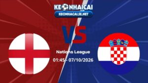 Soi Kèo Anh vs Séc 01h45 07/10/2026 - Nations League