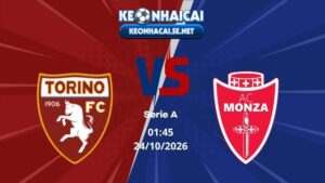 Soi Kèo Torino vs Monza 01h45 24/10/2026 - Serie A